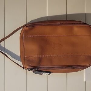 LINKS & KINGS HERITAGE SHOE BAG  CROWN TAN